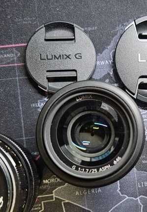 Panasonic Lumix 25 f1.7 + Lens protect