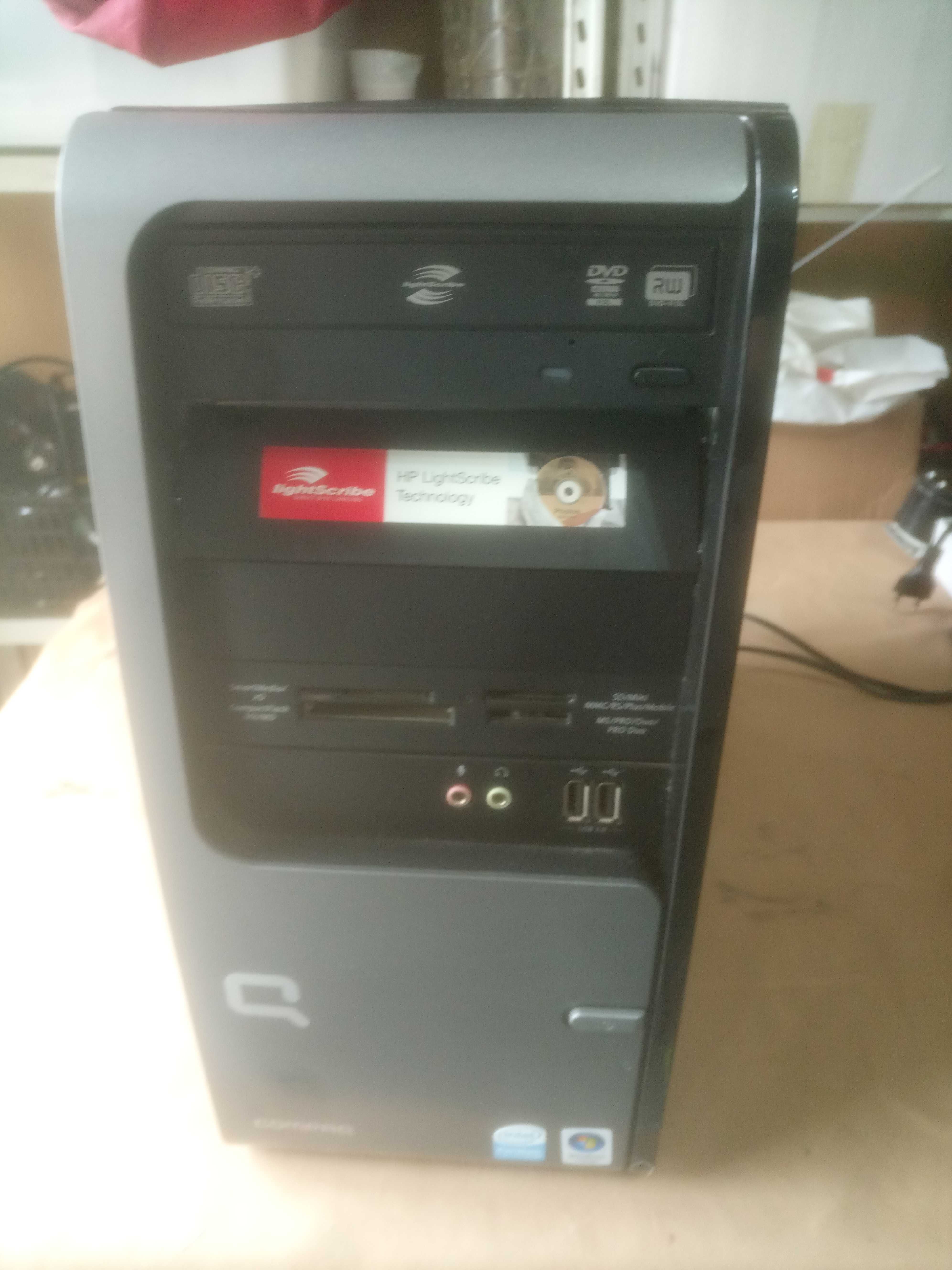 computador hp compaq a funcionar muito bem, 3 g de ram.