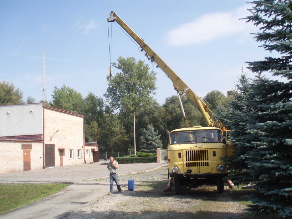 komplet części dźwig ifa adk 70 7 ton