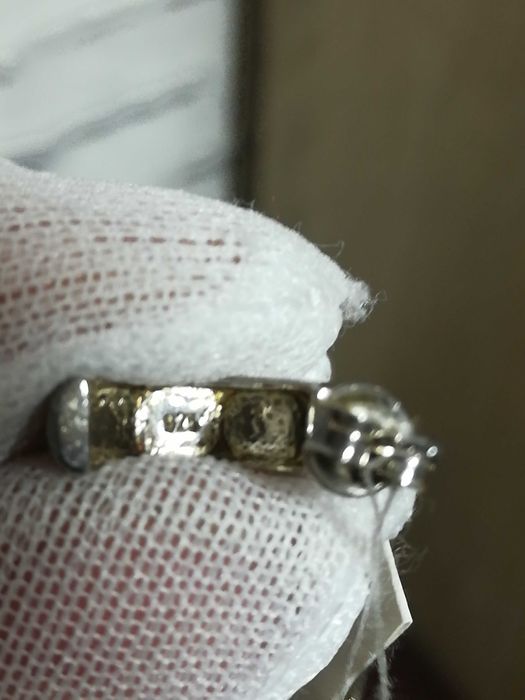 Серебряный набор серьги и кулон с янтарем.