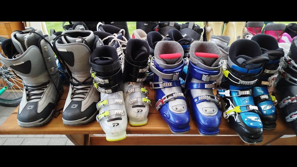 Buty narciarskie  i snowboardowe rozmiary od 25 do 44