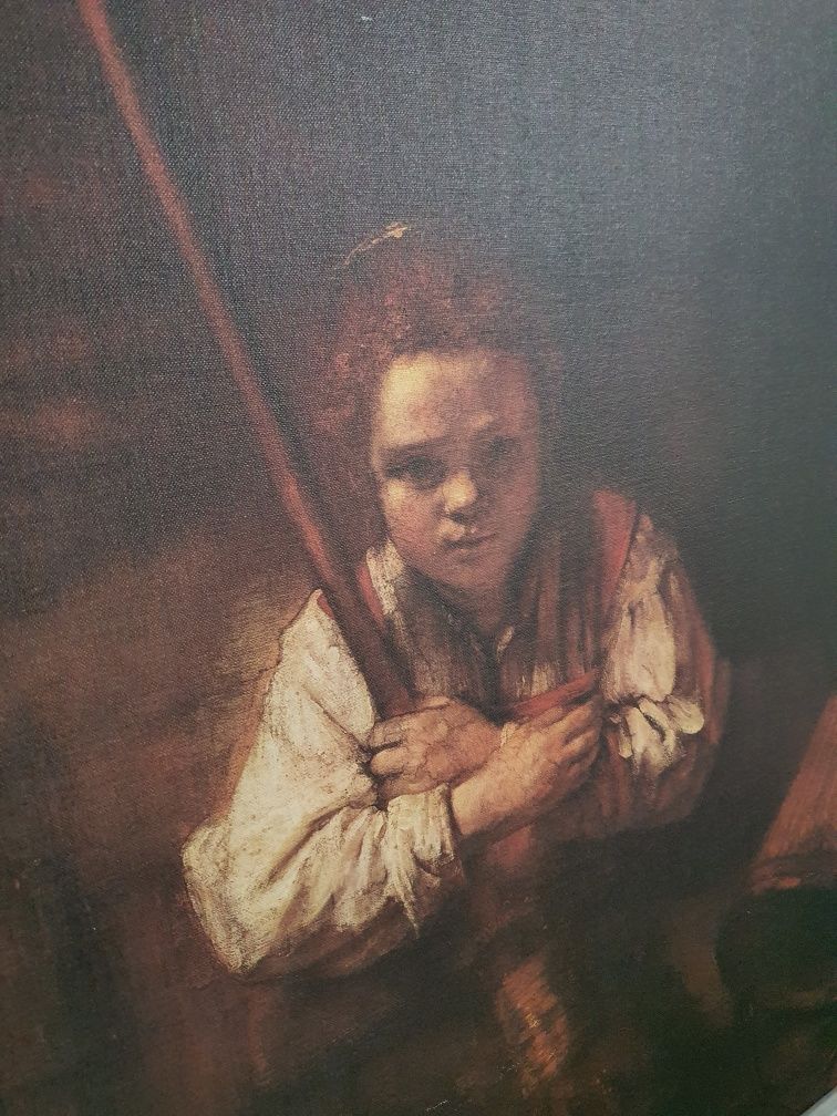 obraz Rembrandta 75x60 reprodukcja na płótnie