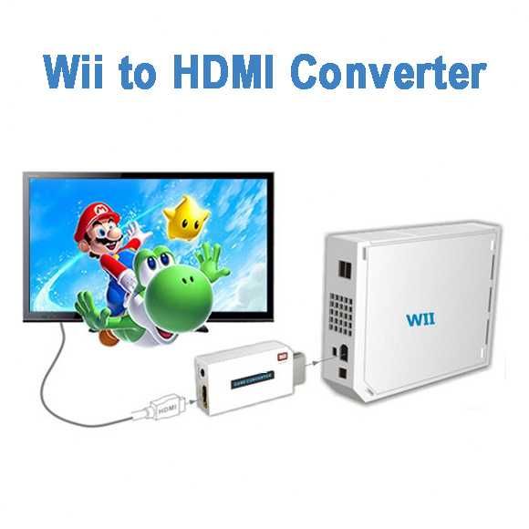 Wii - Adaptador para HDMI - NOVO