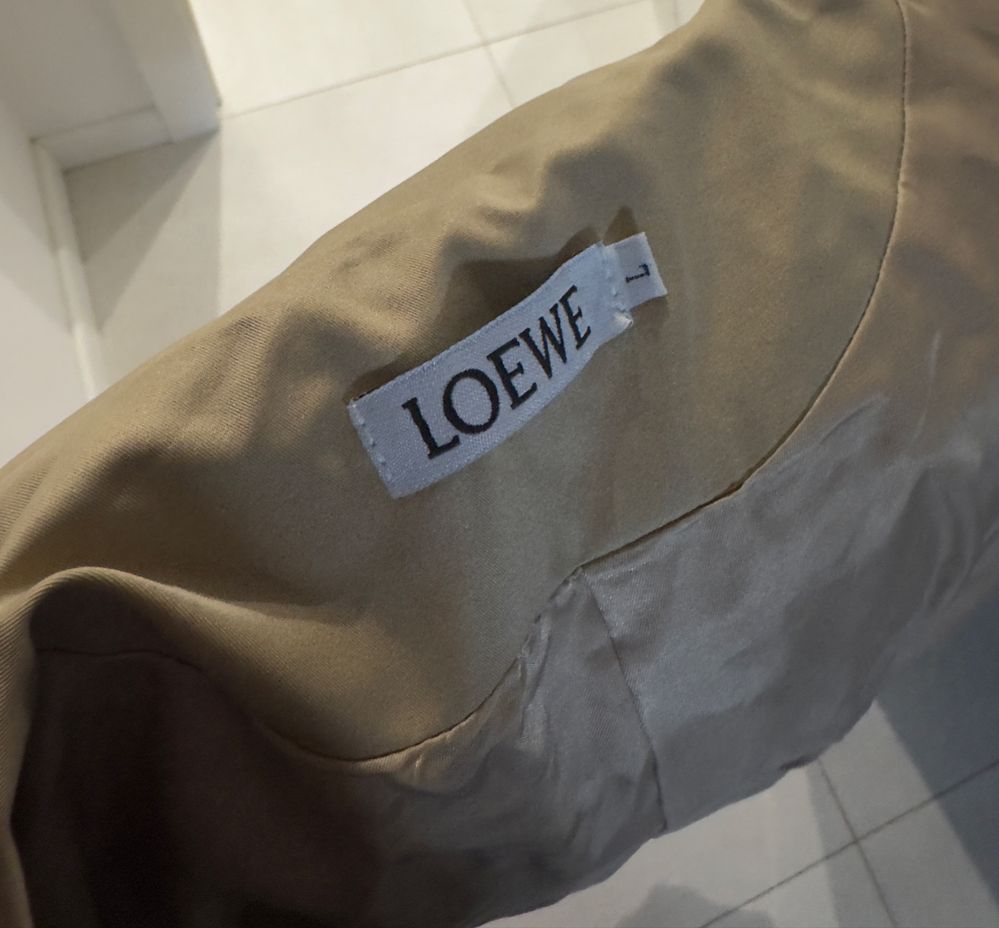Kurtka parka Loeve L/Xl kaptur beżowa