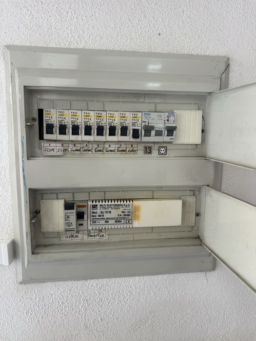 Instalação de carregador eletrico