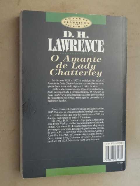 O Amante de Lady Chatterley de D. H. Lawrence