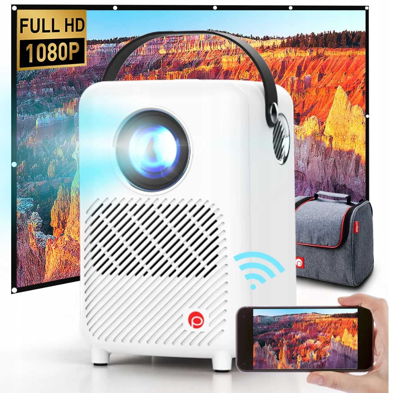 Mobile Projector M1 LED FullHD. Sprzedaż pilna - przeprowadzka