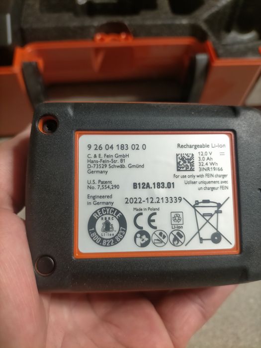Fein Wkrętarka ABSU 12  Nowa plus walizka Aku i ładowarka.