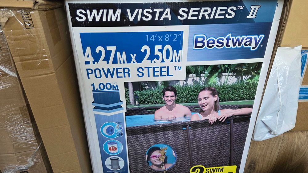 BASEN 427X250X100 cm BESTWAY 56714