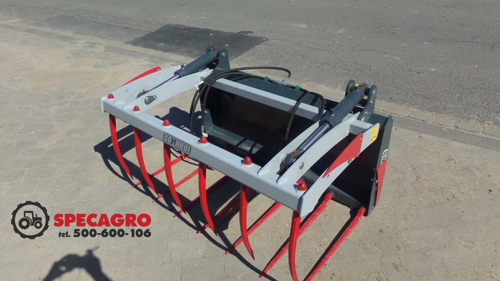 Chwytak krokodyl SMS 1,2m SONAROL do tur tura ładowacza chywtaki