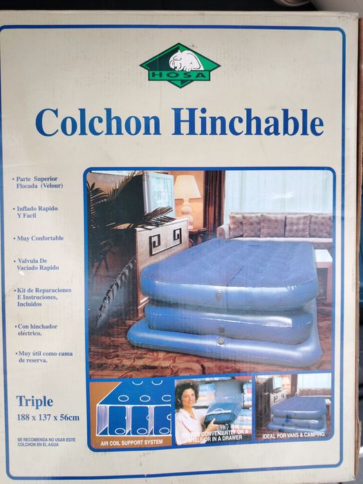 Colchão insuflável