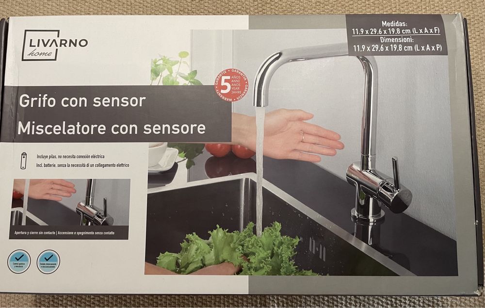 MISTURADORA nova com sensor para cozinha