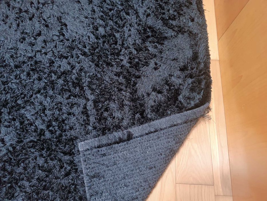 Carpete preta 1,94*1,46