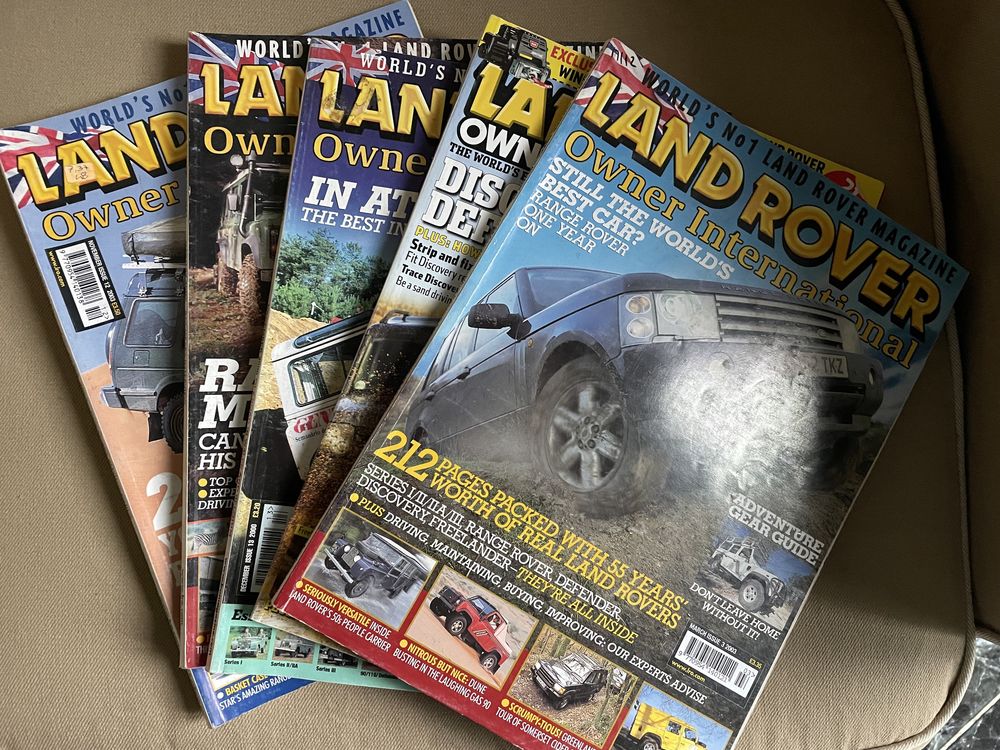 Revistas Land Rover Internacional