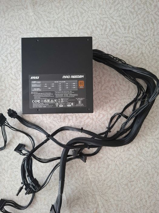 Fonte msi MAG A650bn 650w