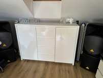 Zestaw 2x kolumna + 2x subwoofer super stan