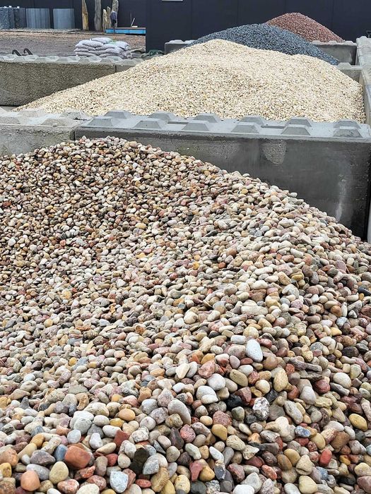 Kamień otoczak CREAM DREAM  Kamienie ogrodowe dekoracyjne ozdobne