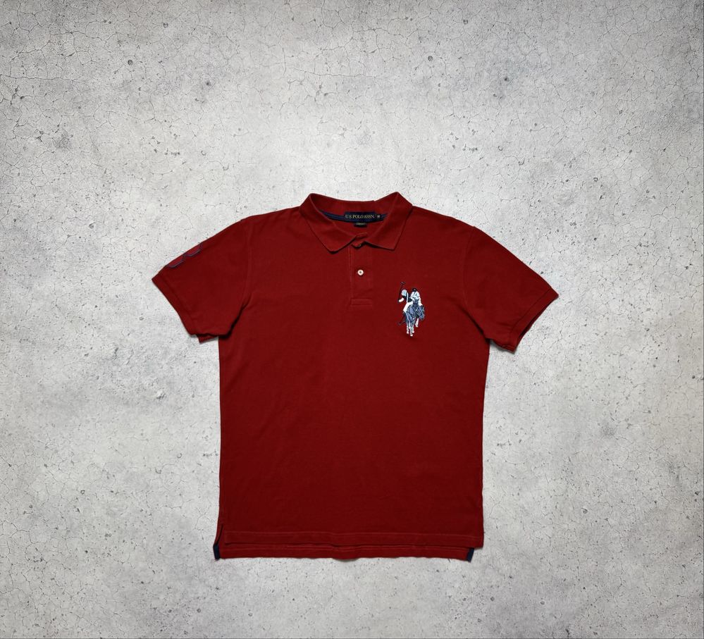 Мужская Футболка Поло Polo Ralph Lauren US Polo ASSN #3 Размер M