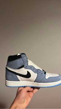 Jordan 1 nike university blue