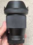 Sigma 16mm 1.4 do Sony E