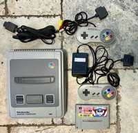 Nintendo Super Famicom SNES z akcesoriami