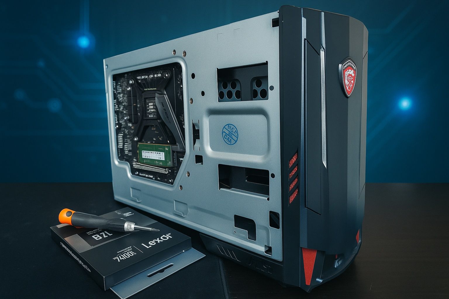 PC od MSI i5, RX6600, ssd+HDD GWARANCJA