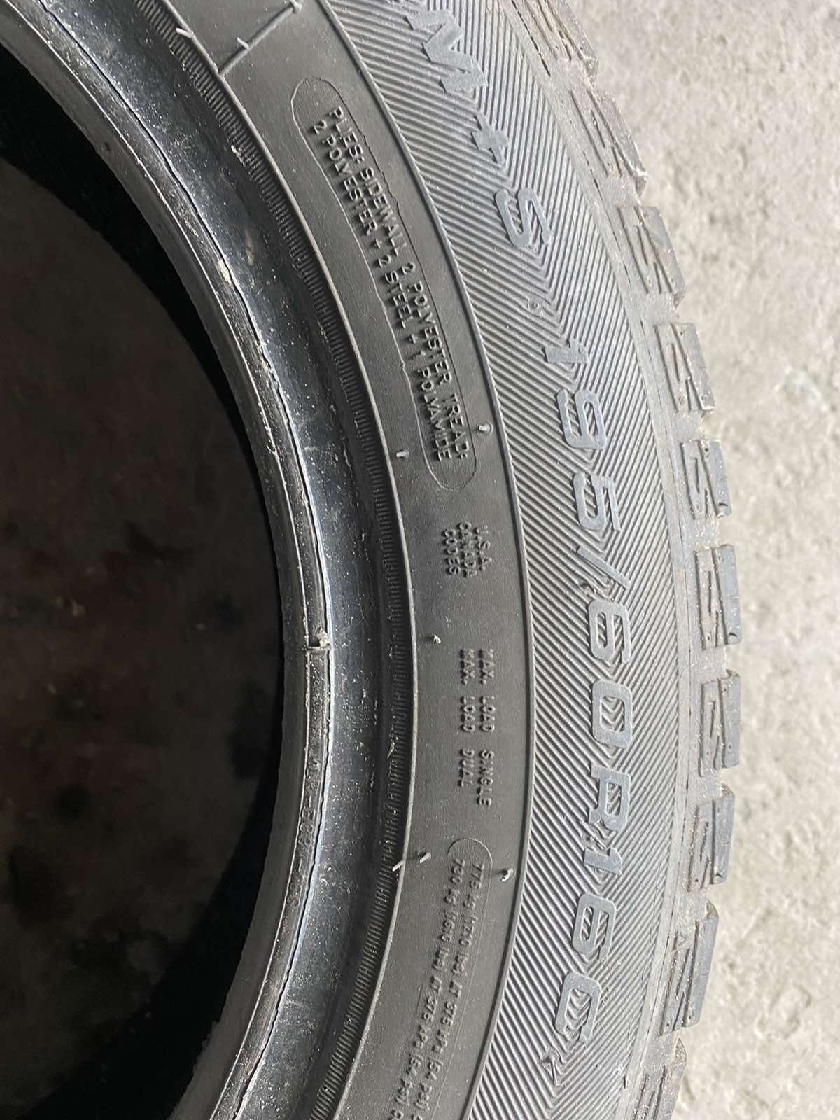195.60.16с GoodYear 4шт БУ склад шины резина из Европы всесезон цешка
