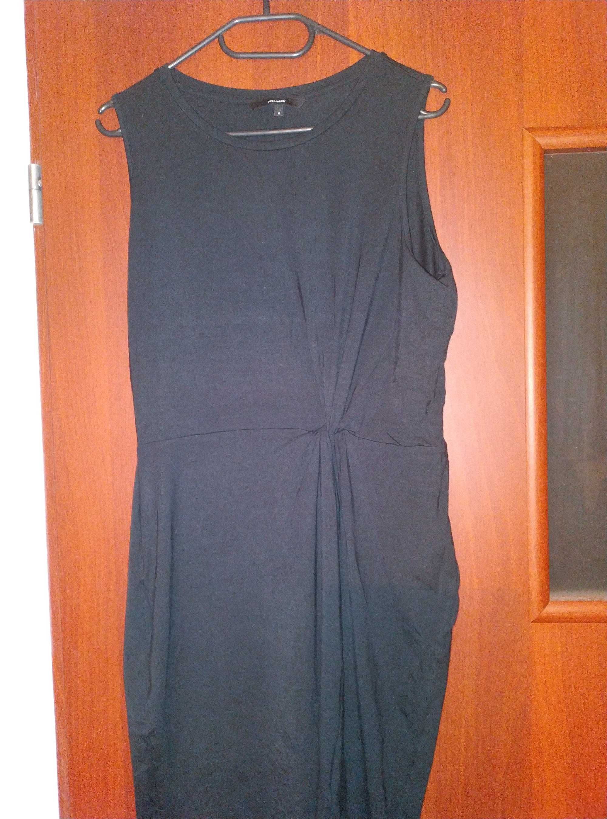 Sukienka klasyczna czarna rozmiar 38