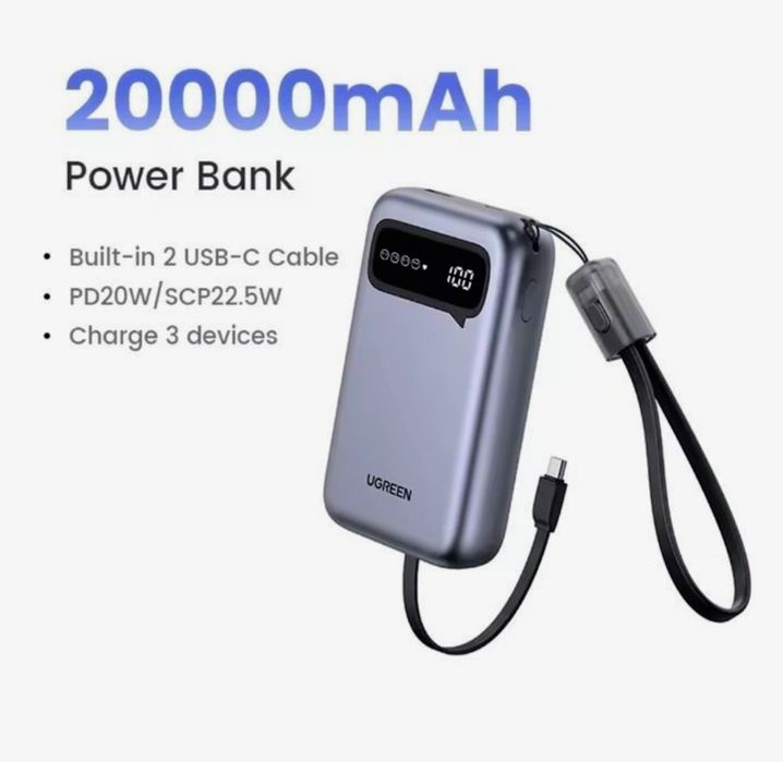 Power bank UGREEN 22,5w 20000 mah