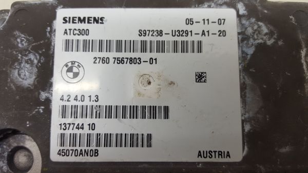 Centralina da caixa de velocidades BMW 3 Coupé (E92)