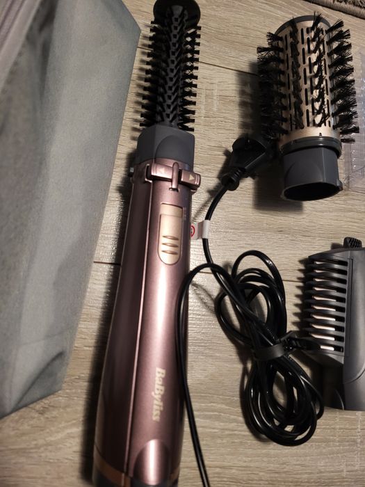 Babyliss suszarkolokówka obrotowa jak nowa, gwarancja