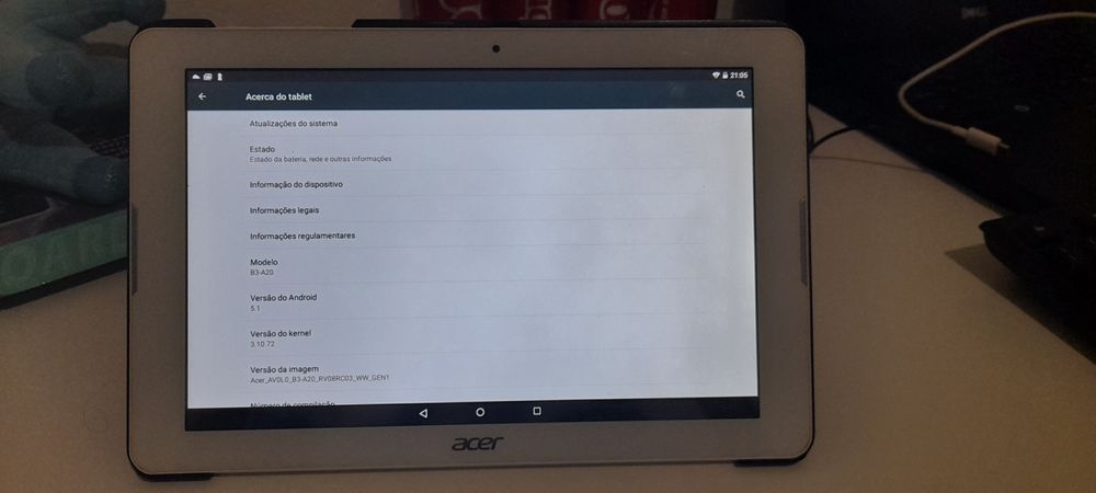 Vendo ou troco tablet Acer B3-A20