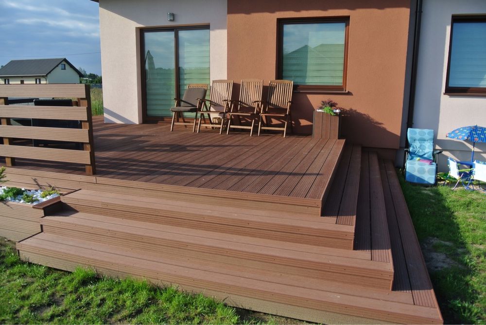 Deska tarasowa kompozyt Winfloor szczotka 2200x140x22mm  DOSTAWA
