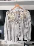 Koszula boho folk hafty Zara