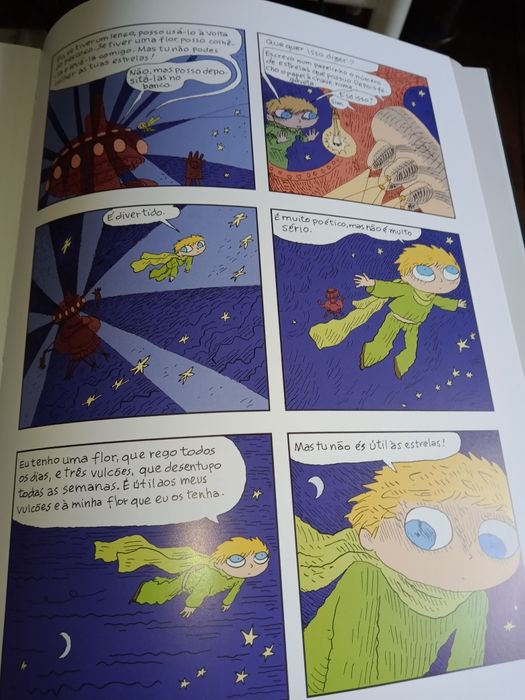 Livro principezinho (quadradinhos) 20€