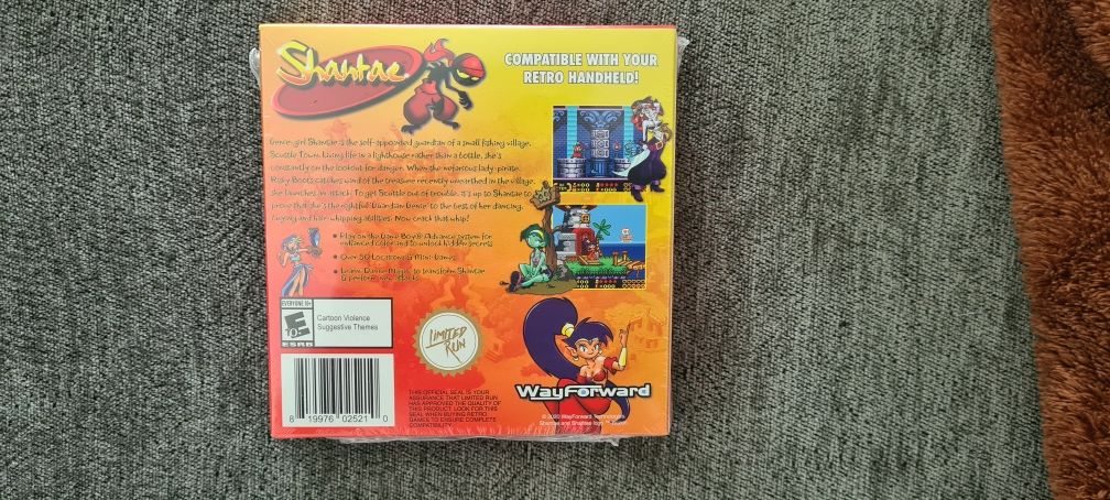 Shantae Gameboy color Limited Run selado