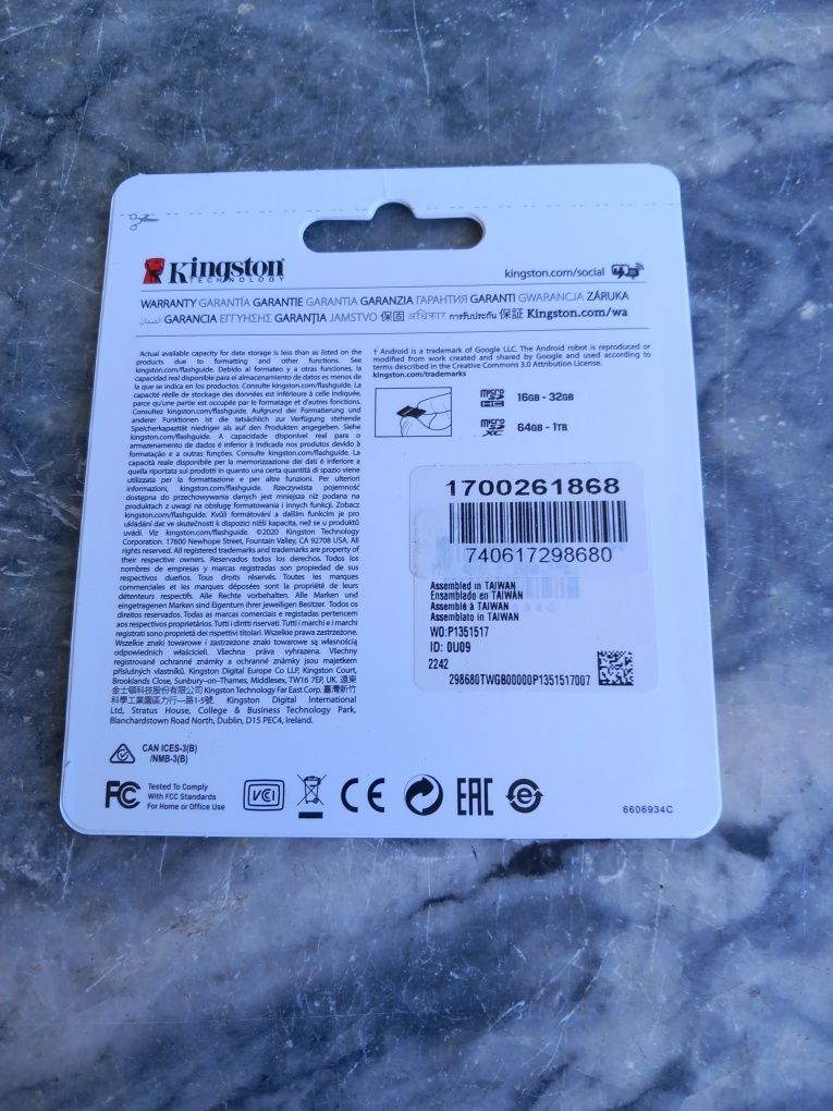 Cartões Micro SD