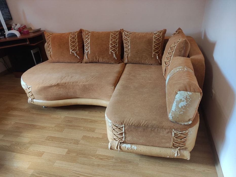 Диван кутовий, розкладний