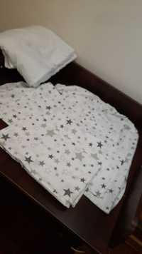 Дитяча постільна білизна+одеяльце+подушка.