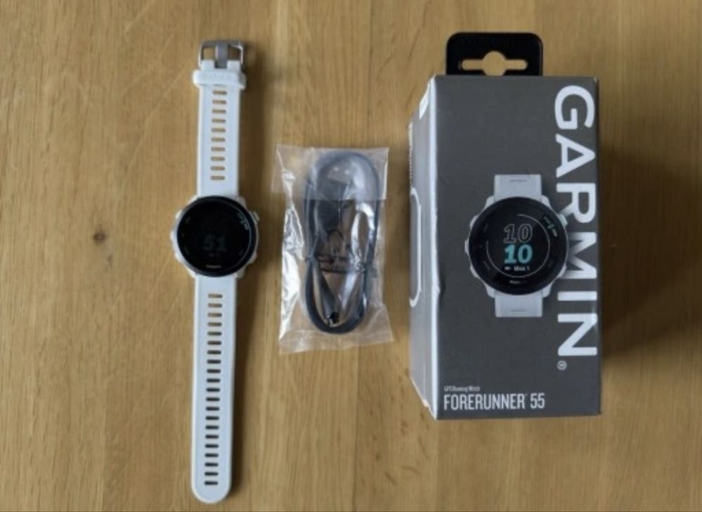 Garmin Forerunner 55 biały