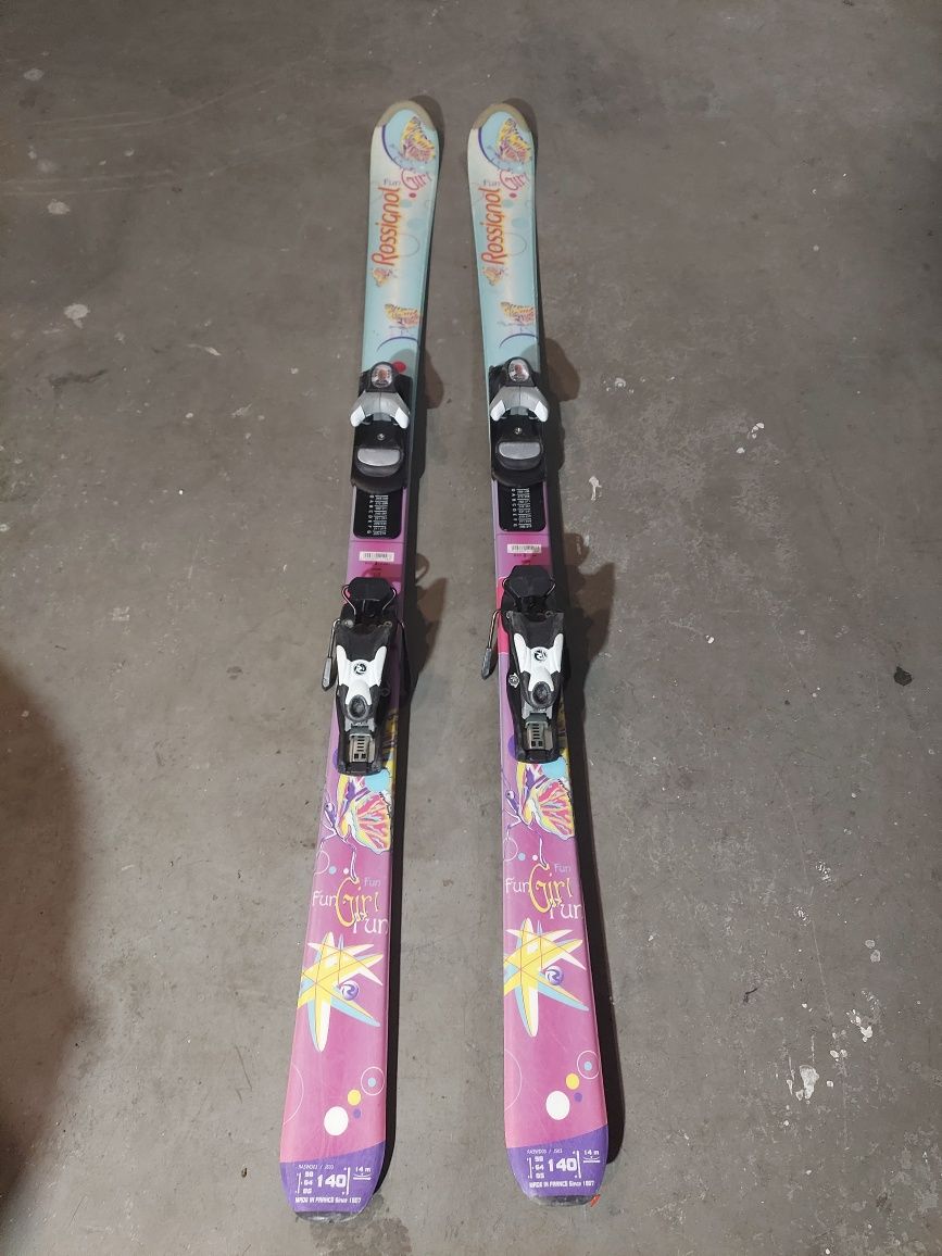 Narty rossignol fun girl 140cm