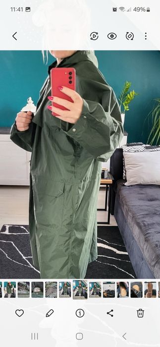 Kurtka/plaszcz przeciwdeszczowe Klepper 2w1