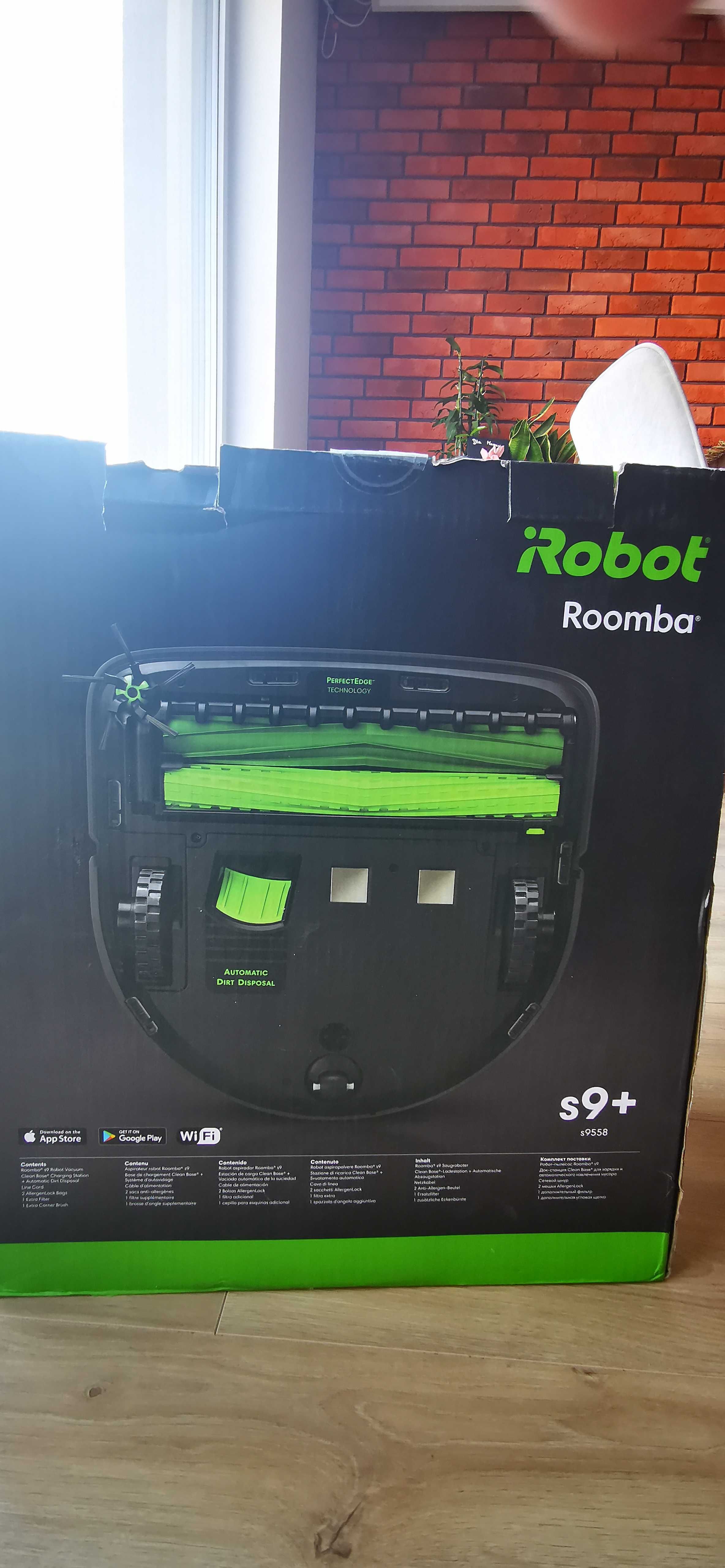 NOWY, NIEUŻYWANY Robot sprzątający IROBOT Roomba S9+