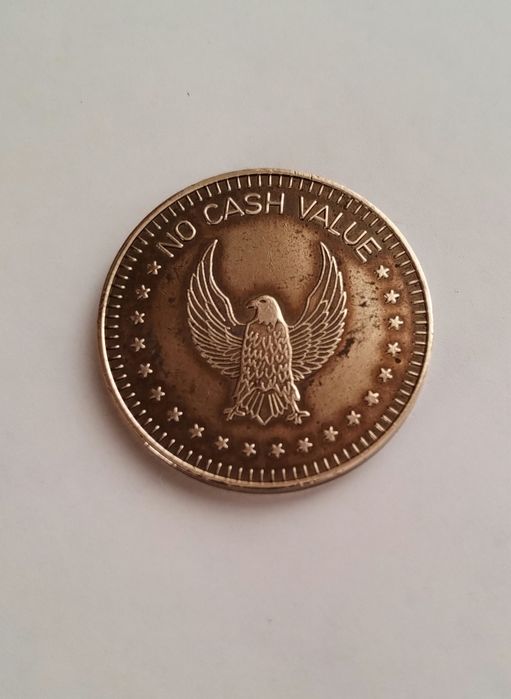 Жетон игровой латунный