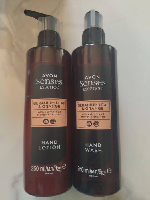 Energetyzujące mydło i lotion AVON