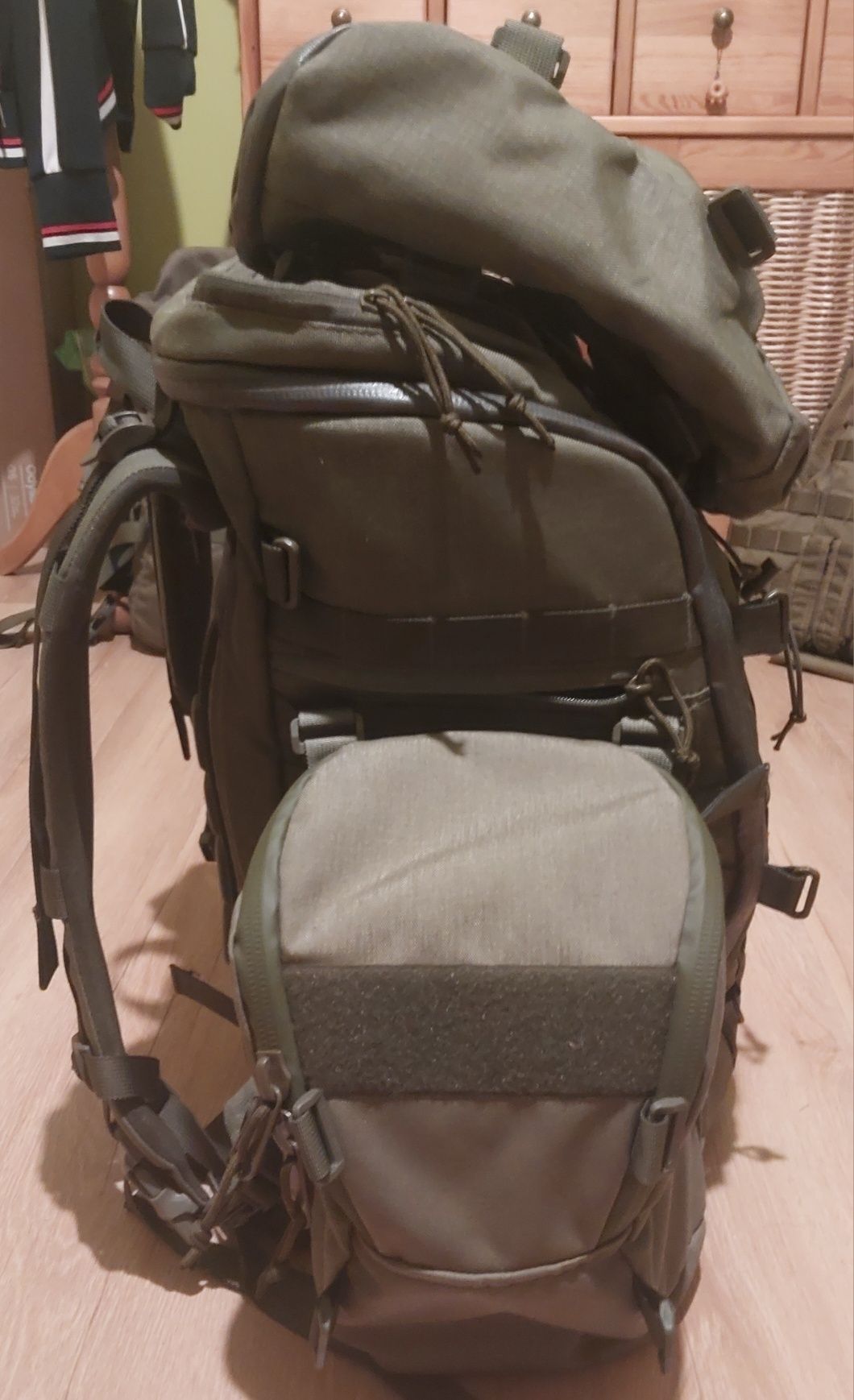 Plecak Maskpol Patrol 40l + 3 kieszenie.