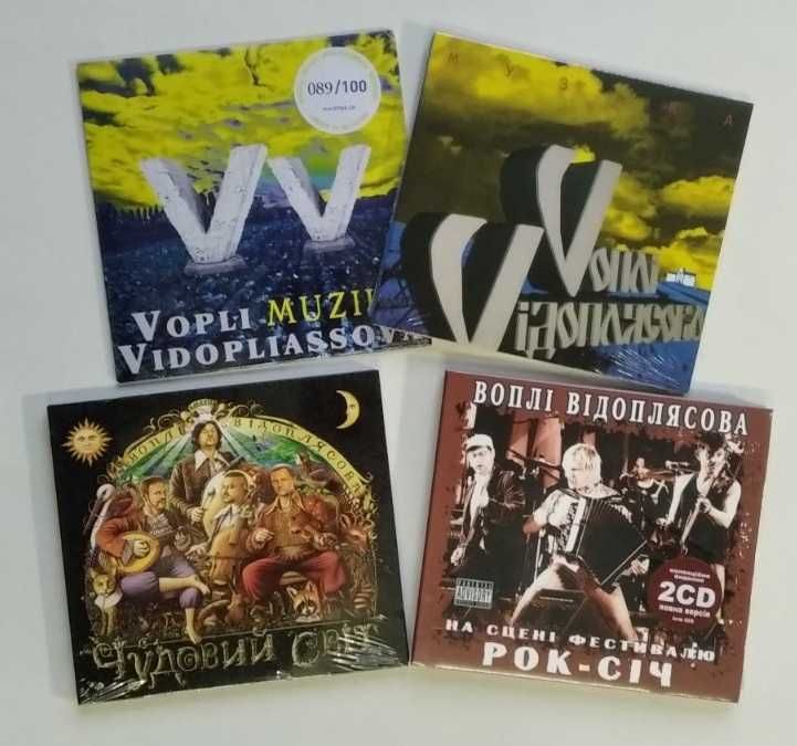 Воплі Відоплясова Олег Скрипка CD компакт диски фирменные Країна Мрій