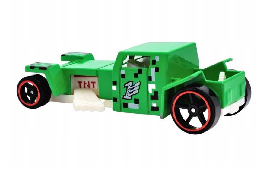 Minecraft Samochodziki Metalowe Zestaw autka Resoraki nie HotWheels