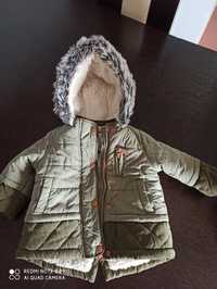 Kurtka zimowa parka F&F 62-68 dla chłopca