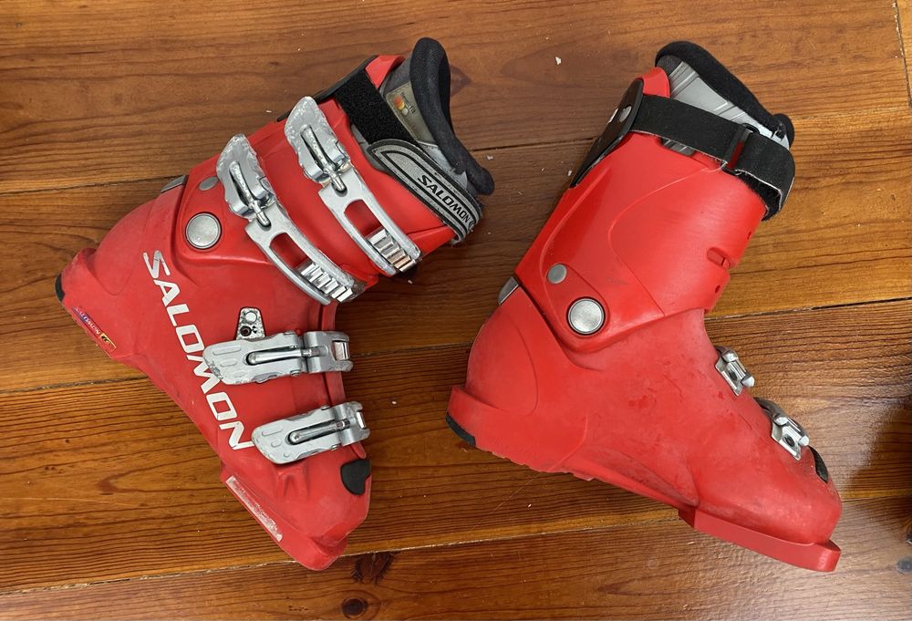 Lote de 2 Botas de Ski com saco